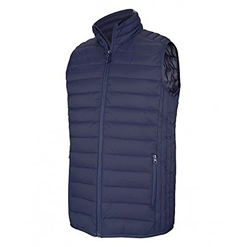 Mens Quilted Lightweight Down Bodywarmer (XL) (Navy)