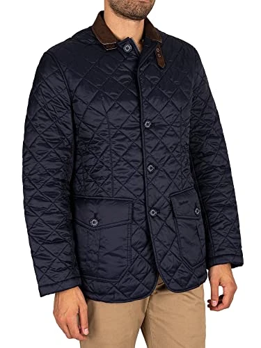 Men's Quilted Sander Jacket, Blue, XL