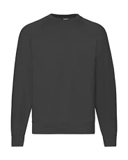Mens Raglan Classic Sweater, Black, M UK Mens Raglan Classic Sweater, Black, M UK