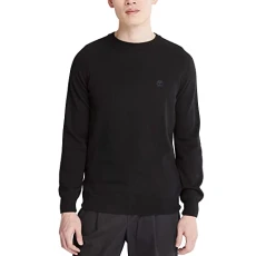 Men's Raglan Crew Neck Sweater Black Code TB0A5UJ9001, Black, L