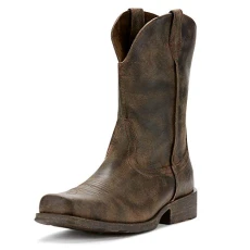Men's Rambler Western Boot, Antiqued Grey, 12 UK Men's Rambler Western Boot, Antiqued Grey, 12 UK