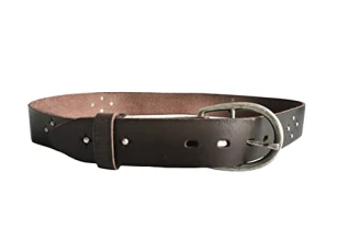 Men's real leather belt, Spencer belt, Brown, PM020934, 95 cm