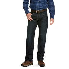 Men's Rebar M5 Durastretch Edge Straight Leg Jean, Cobalt, 34W x 32L
