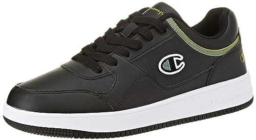 Men's Rebound Low Sneakers, Nero Verde Kk004, 11 UK