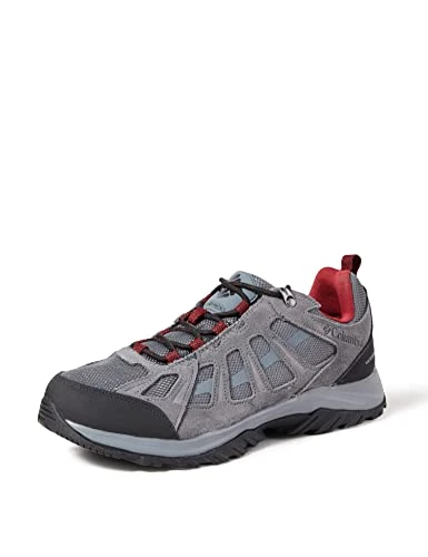 Men's Redmond 3 WP waterproof low rise hiking shoes, Grey (Ti Grey Steel x Black), 9 UK