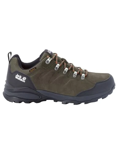 Men's Refugio Texapore Low M Walking Shoe, Khaki Phantom, 8 UK