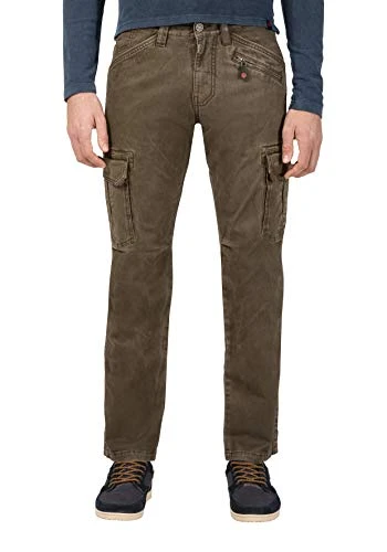 Men's Regular Bentz Trouser, Brown (Dark Sand 6028), W32/L32 (Size: 32/32)