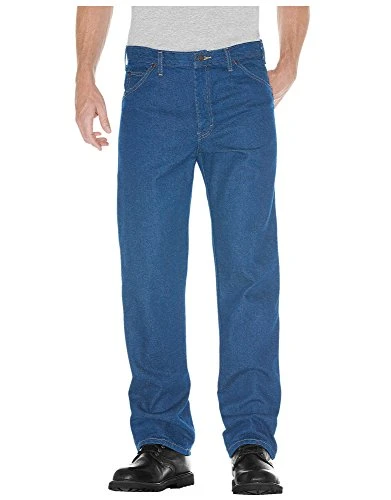 Men's Regular-Fit 5-Pocket Jean, Stone Washed Indigo Blue, 36W / 29L