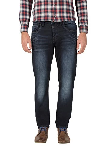 Men's Regular GerritTZ Straight Jeans, Blau (Indigo Rough Wash 3200), 33 W/36 L