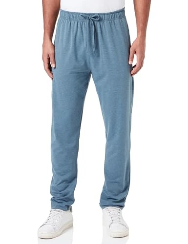 Men's Regular Waist Carrot Cut Everfresh Bottom Pyjama, Indigo, S