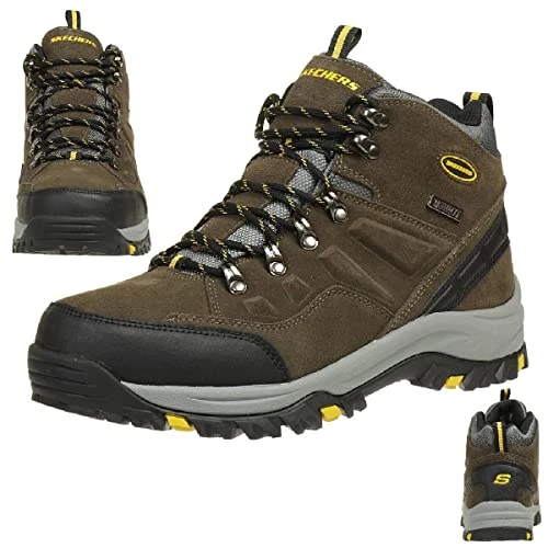 Men's Relment Pelmo High Rise Hiking Boots, Khaki, 8 UK