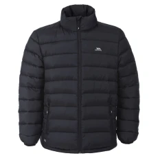 Mens Retreat Full Zip Up Down Jacket Black