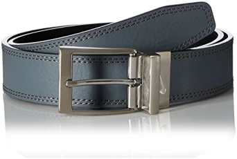 Men's Reversible Harness Belt, Black/Grey, 34 Men's Reversible Harness Belt, Black/Grey, 34