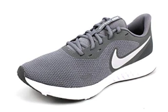 Men's Revolution 5 Running Shoes, Cool Grey/Pure Platinum-Dark G, 9.5 UK Men's Revolution 5 Running Shoes, Cool Grey/Pure Platinum-Dark G, 9.5 UK