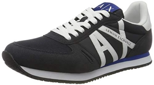 Mens Rio Side Logo Sneaker, Navy Op White, 11 UK