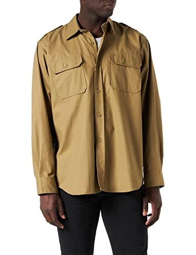 Men's Ripstop Shirt, Coyote, XS