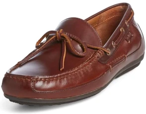 Men's Roberts Driving Style Loafer, Deep Saddle Tan, 9 UK