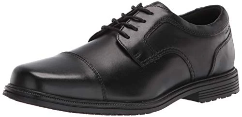 Men's Robinsyn Waterproof Cap Toe Oxford, Black, 7 UK