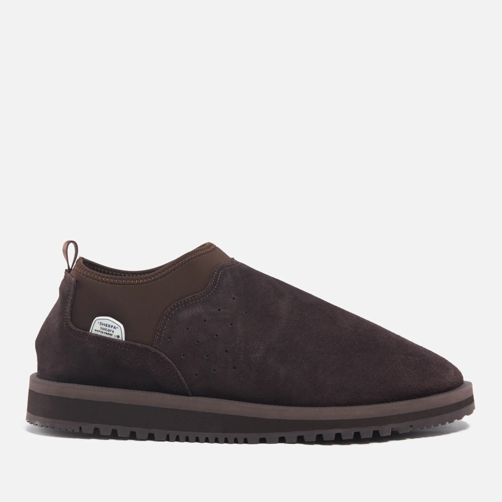Mens RON 2ab ID Suede and Jersey Boots - Brown