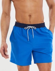 Men's Royal Blue Contrast Swim Shorts