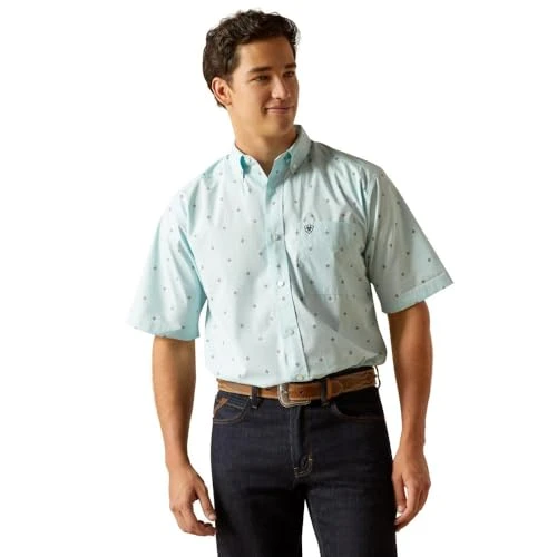 Men's Royce Classic Fit Shirt, Blue, S