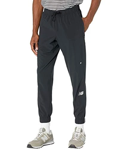 Mens Run Pants Black L