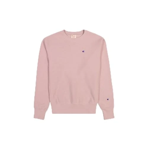 Mens RW Crew Sweater Dusty Pink XS