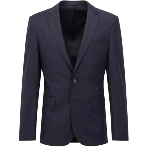 Mens Ryan Cyl Suit Jacket Dark Blue 38