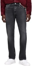 Men’s Ryan Straight Regular Fit Jeans, Black (Denim Black), 32W/32L