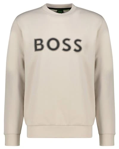 Mens Salbo Crew Neck Sweater Light Beige L