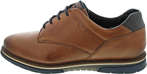 Men's Sammy Comfort Low lace-up Shoes, Cognac, 9 UK