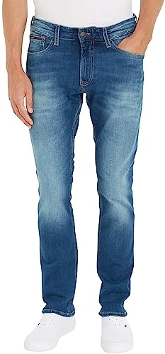 Men's Scanton Slim Wmbs Jeans, Wilson Mid Blue Stretch, 34W / 34L