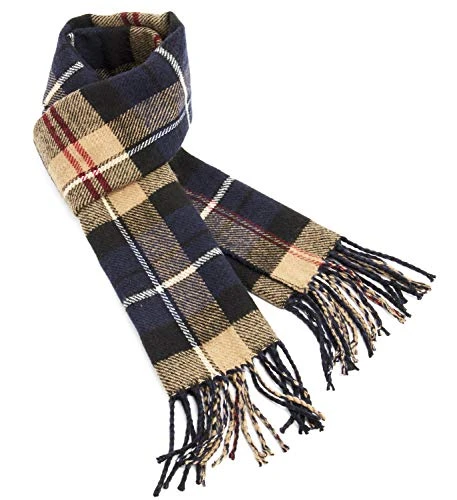 Mens Scarf, Reversible Tartan Scarf for Men, Mens Gifts