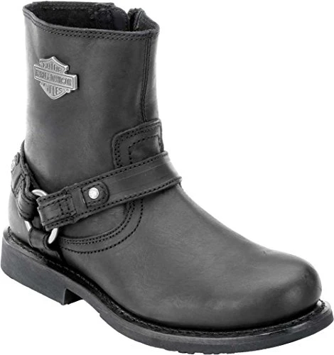 Men's Scout Motorcylce Harness Boot, Black (Black), 9 UK (43 EU)