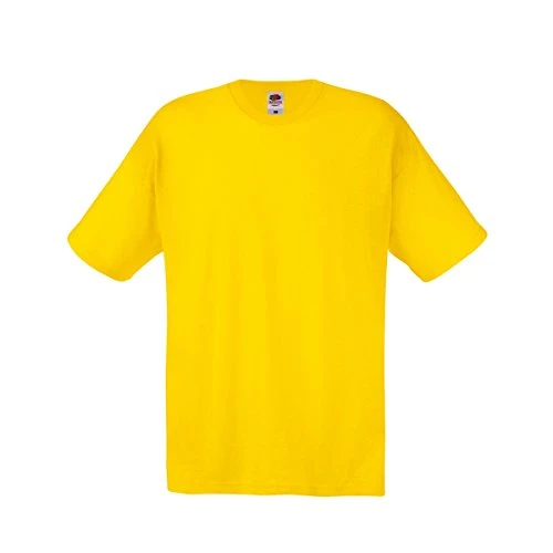 Mens Screen Stars Original Full Cut Short Sleeve T-Shirt (M) (Yellow)