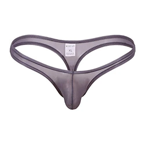 Men's See Through Fishnet Boxer Briefs Classic Look Semi-Transparent Soft Breathable Men'S Underwear Briefs with Wide Waistband Fit for Regular & Big Man Assorted Colors Lacy bikini briefs