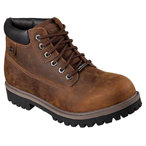 Men's Sergeants Verdict. Waterproof Chelsea Boots, Dark Brown Crazyhorse Leather, 9 UK (43 EU)