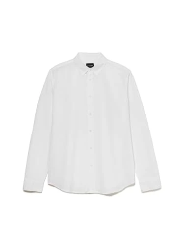 Men's Shirt 59a2sq03g, White, L