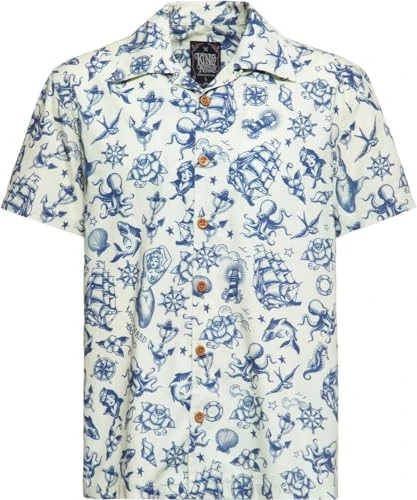 Men's Shirt | All-Over Print | Hawaiian Shirt | Short Sleeve | Hawaiian Shirt | Short Sleeve Shirt |