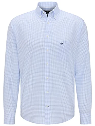 Men's Shirt - Business Shirt Soft Oxford Premium Cotton - Classic Long Sleeve with Button-Down Colla