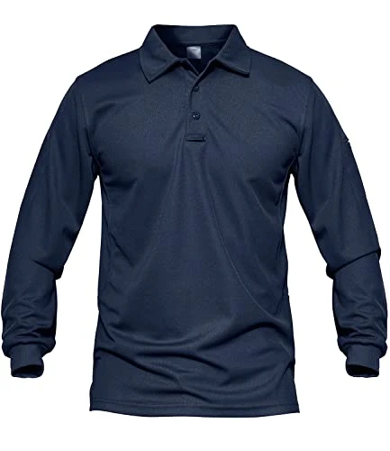 Mens Shirts Long Sleeve Casual Lightweight Tshirt Spring Breathable Polos Shirts for Man Camping Fis