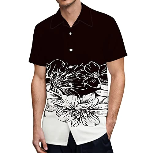 Men's Short Sleeve Shirt Summer Button Down Casual Shirts Original Office Beach Regular Fit Shirt Henley Long Sleeve Men Mens Polo Neck Jumpers UK Cotton Mens Sleeveless Tank top (White, L)