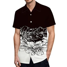 Men's Short Sleeve Shirt Summer Button Down Casual Shirts Original Office Beach Regular Fit Shirt Henley Long Sleeve Men Mens Polo Neck Jumpers UK Cotton Mens Sleeveless Tank top (White, L)