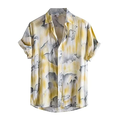 Mens Short Sleeve Shirts Casual,Mexican Shirt Hawian Shirts Mens Hawaiian Shirts Hawaiin Shirts Men 