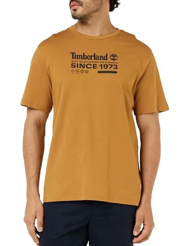 Men's Short Sleeve Tee 1 Tier3 T-Shirt, Wheat Boot, 3XL