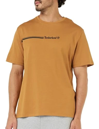 Men's Short Sleeve tee 3 tier3 T-Shirt, Wheat Boot, L