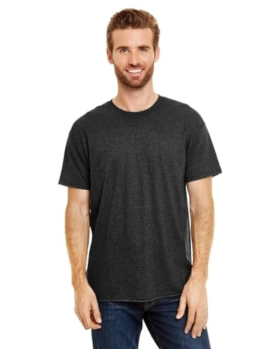 Men's Short Sleeve X-Temp W/FreshIQ T-Shirt 2-Pack, Black, 3X-Large