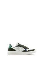 Men's Side Sewn Logo, Low top Sneaker, Green, 10 UK Men's Side Sewn Logo, Low top Sneaker, Green, 10 UK