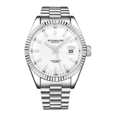Mens Silver Original Lineage White/Steel Watch 42mm