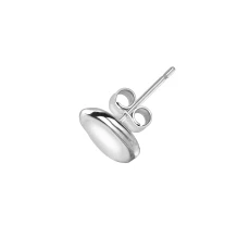 Mens Single Dimple Pebble Studs